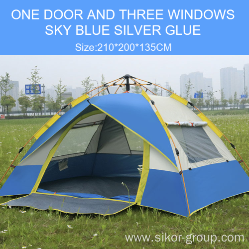 Quality Automatic Pop Up Outdoor Camping Tent Automatic Outdoor Pop-up Tent for Camping Waterproof Tent